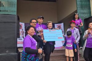 परोपकारी संस्था  नेपाल क्यान्सर सपोर्ट  ग्रुपलाई रु १,००,००० /- (अक्षरुपी रु एक लाख )  प्रदान सहयोग