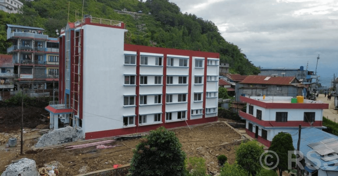 करोडौँमा पालिका भवन निर्माण हुदैँ