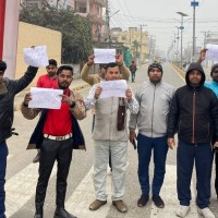 नेपाली भुमिमा गान्धीको नाममा सडक नामकरण गर्न खोजेपछि बिरोध ।